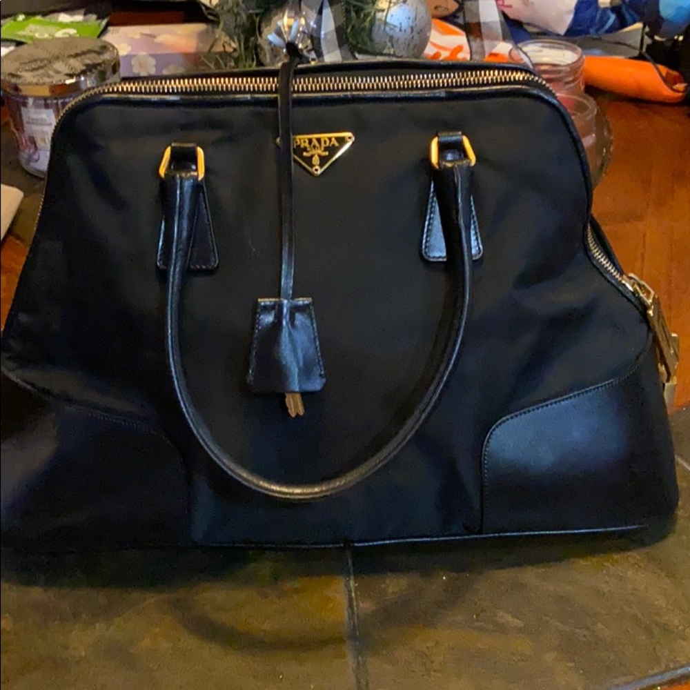 Gorgeous black Prada bag